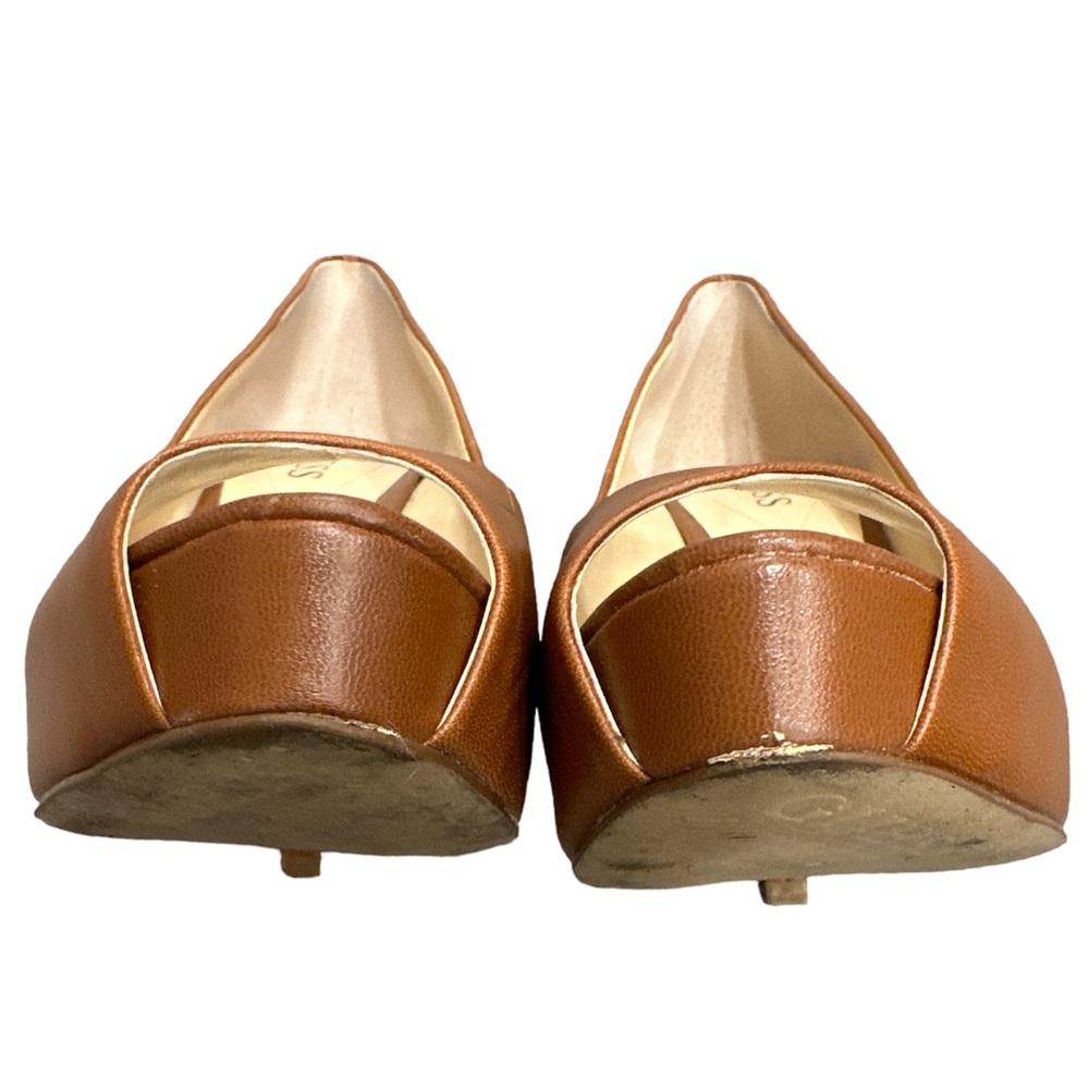 Guess camel leather platform peep toes - Picture 4 of 6